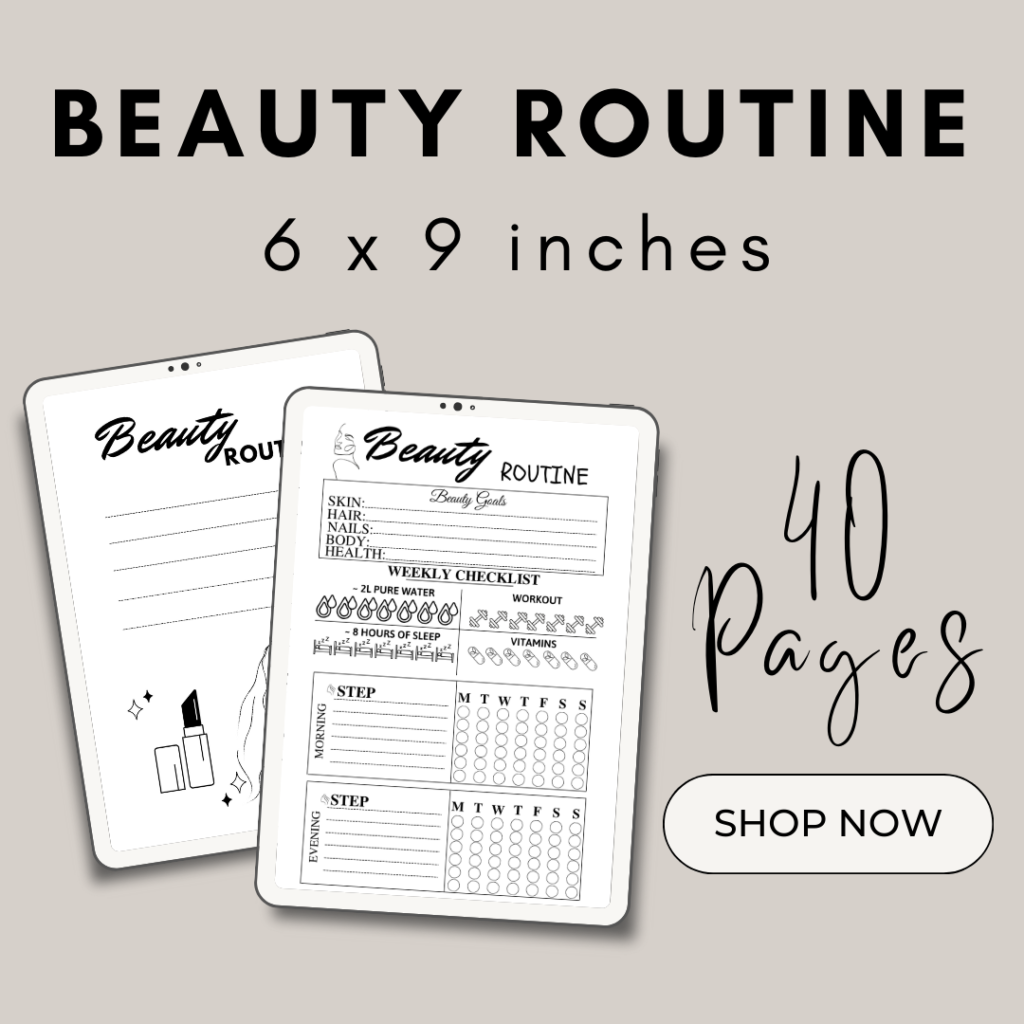 Beauty Routine Journal