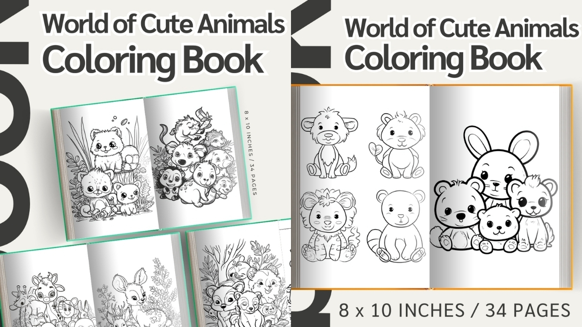 Best Animals Coloring Pages for Kids