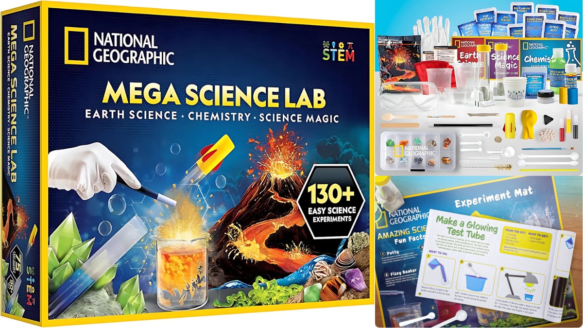 National Geographic Mega Science Series - Earth Science Kit