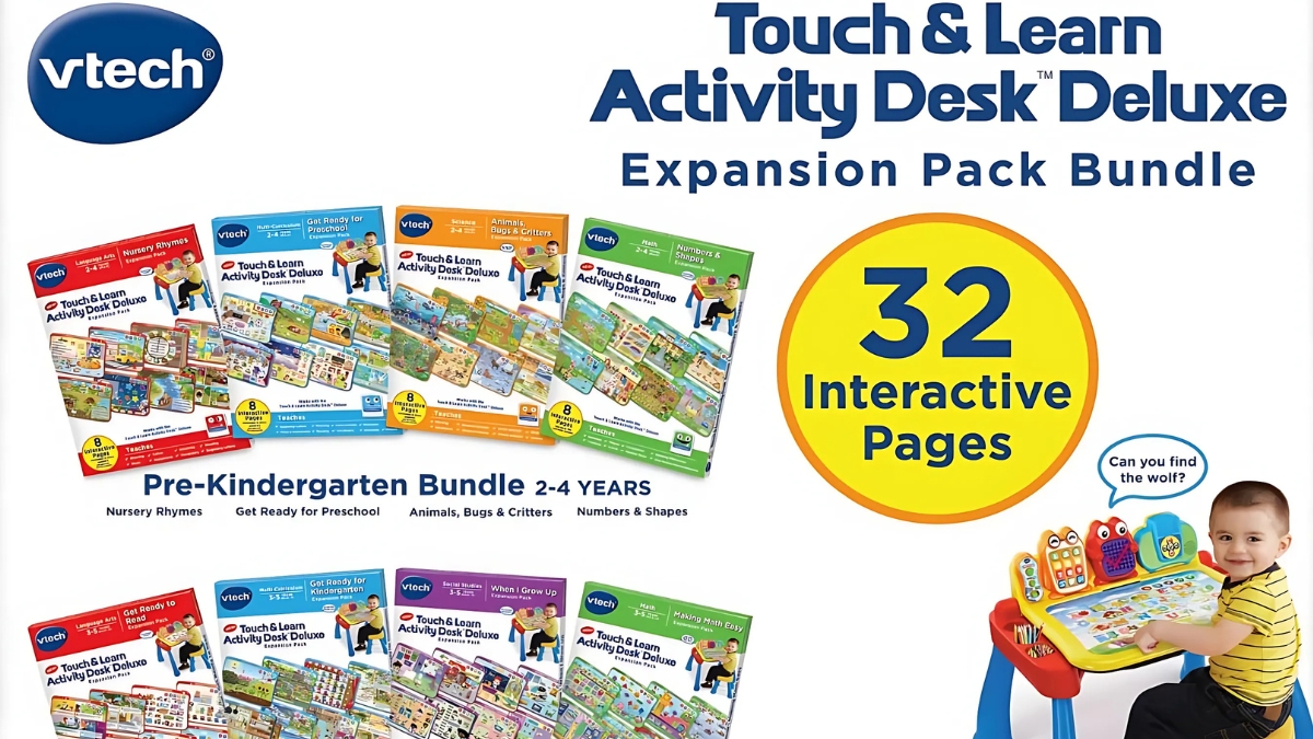 VTech Touch and Learn Activity Desk Deluxe