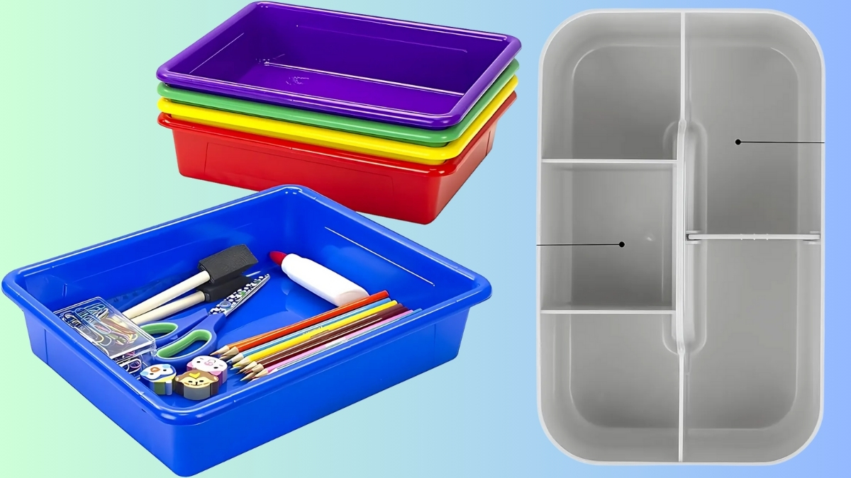 Classroom Storage Bins and Caddies