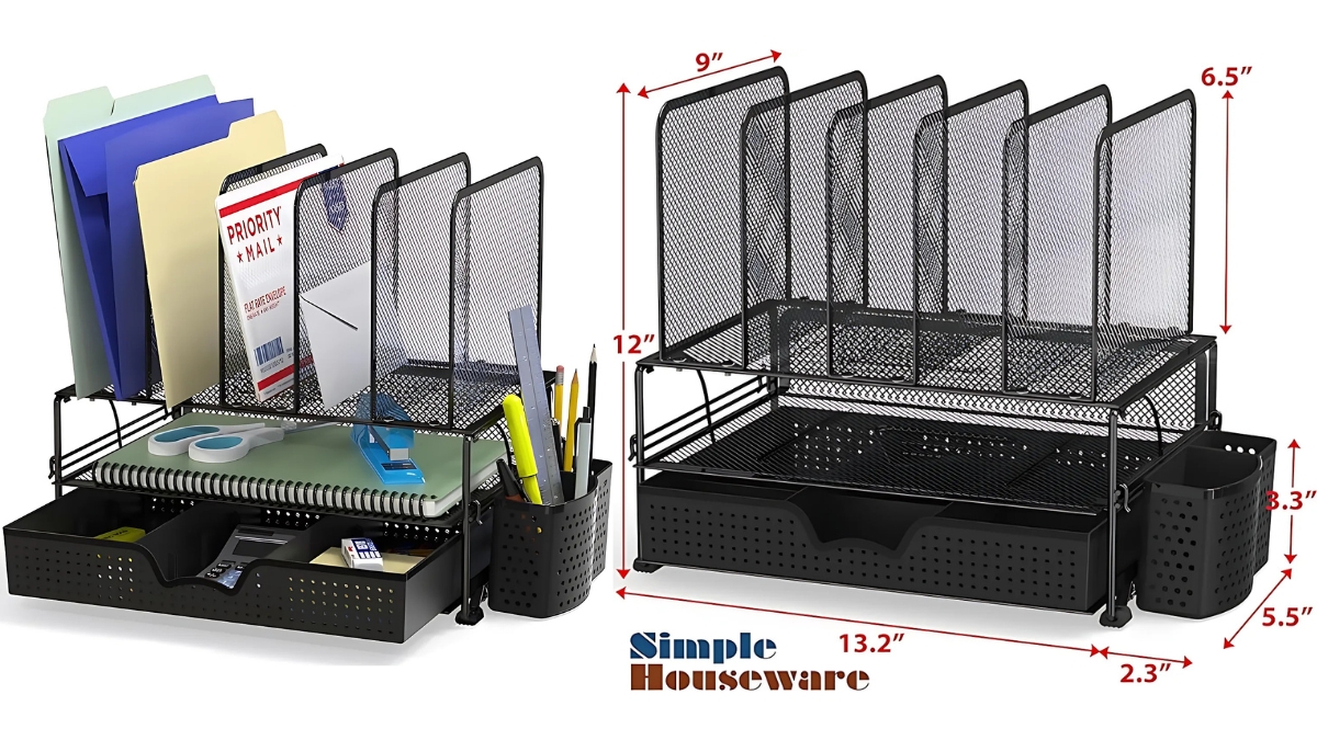 Desktop Organizer with Drawers