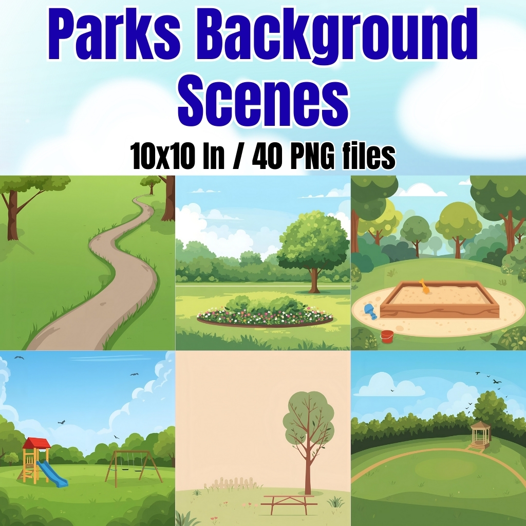 Parks Background Scenes