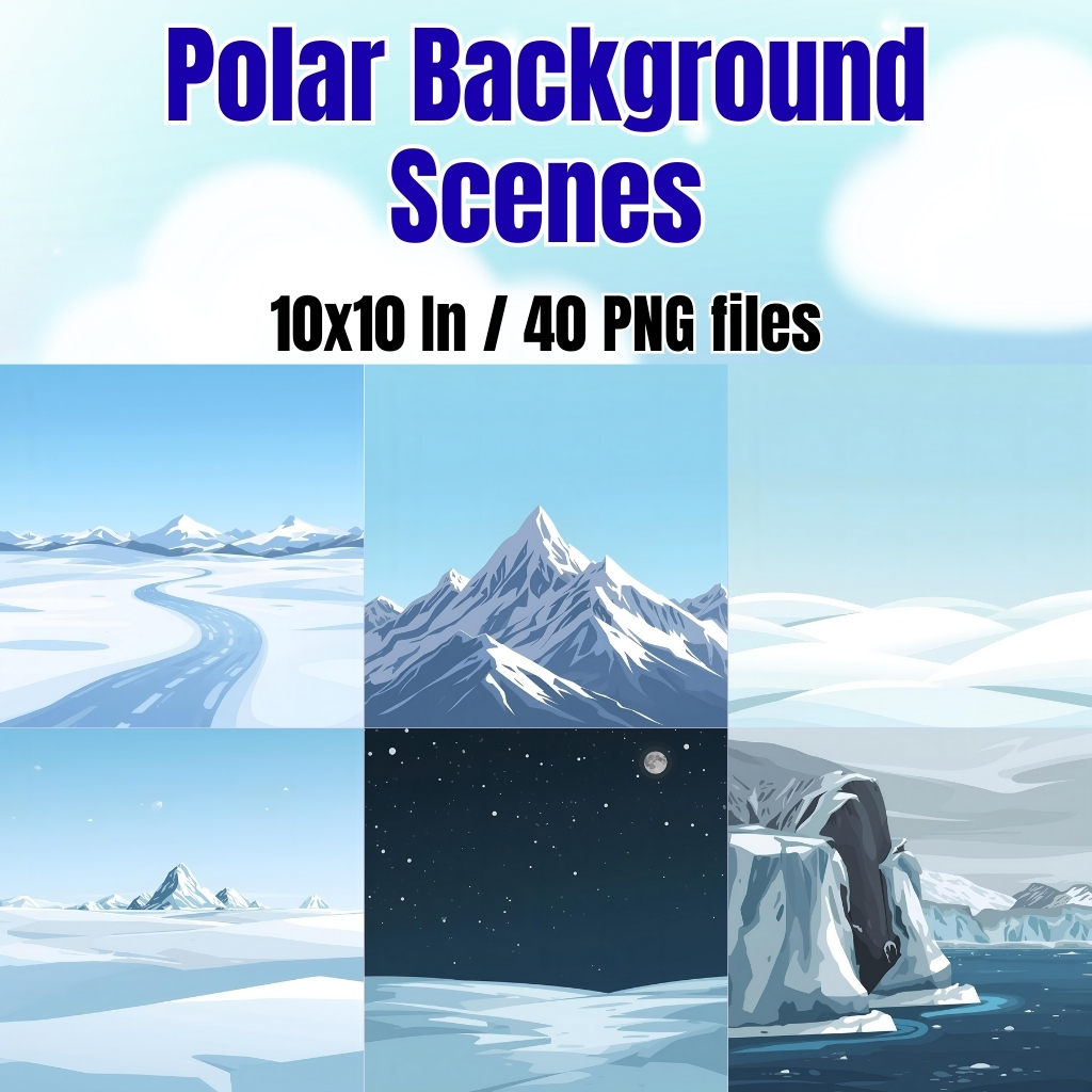 Polar Background Scenes