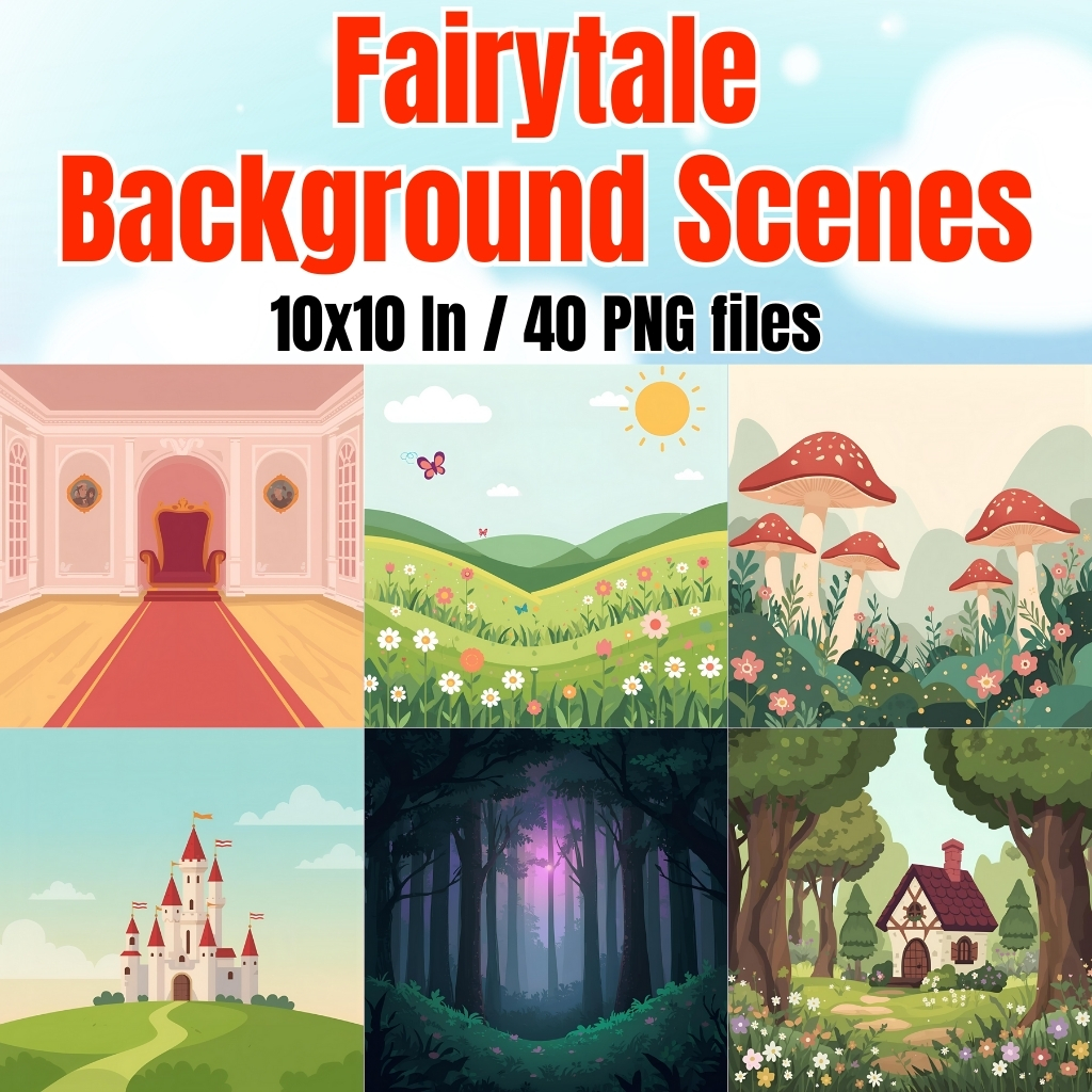 Fairytale Background Scenes