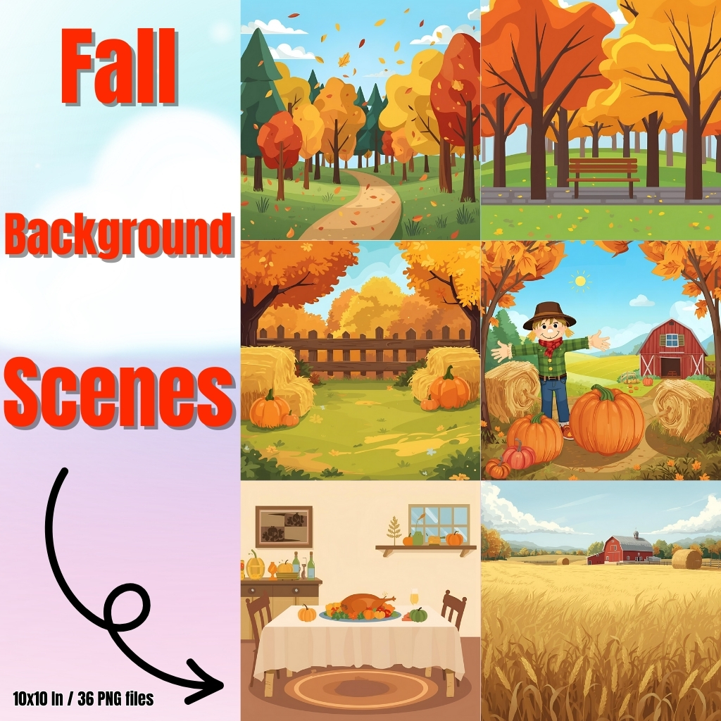 Fall Background Scenes