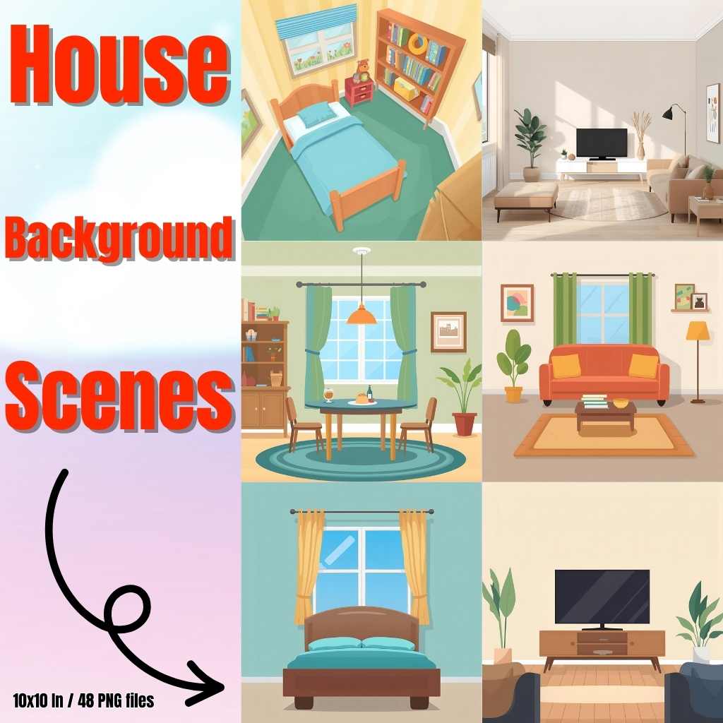 House Background Scenes