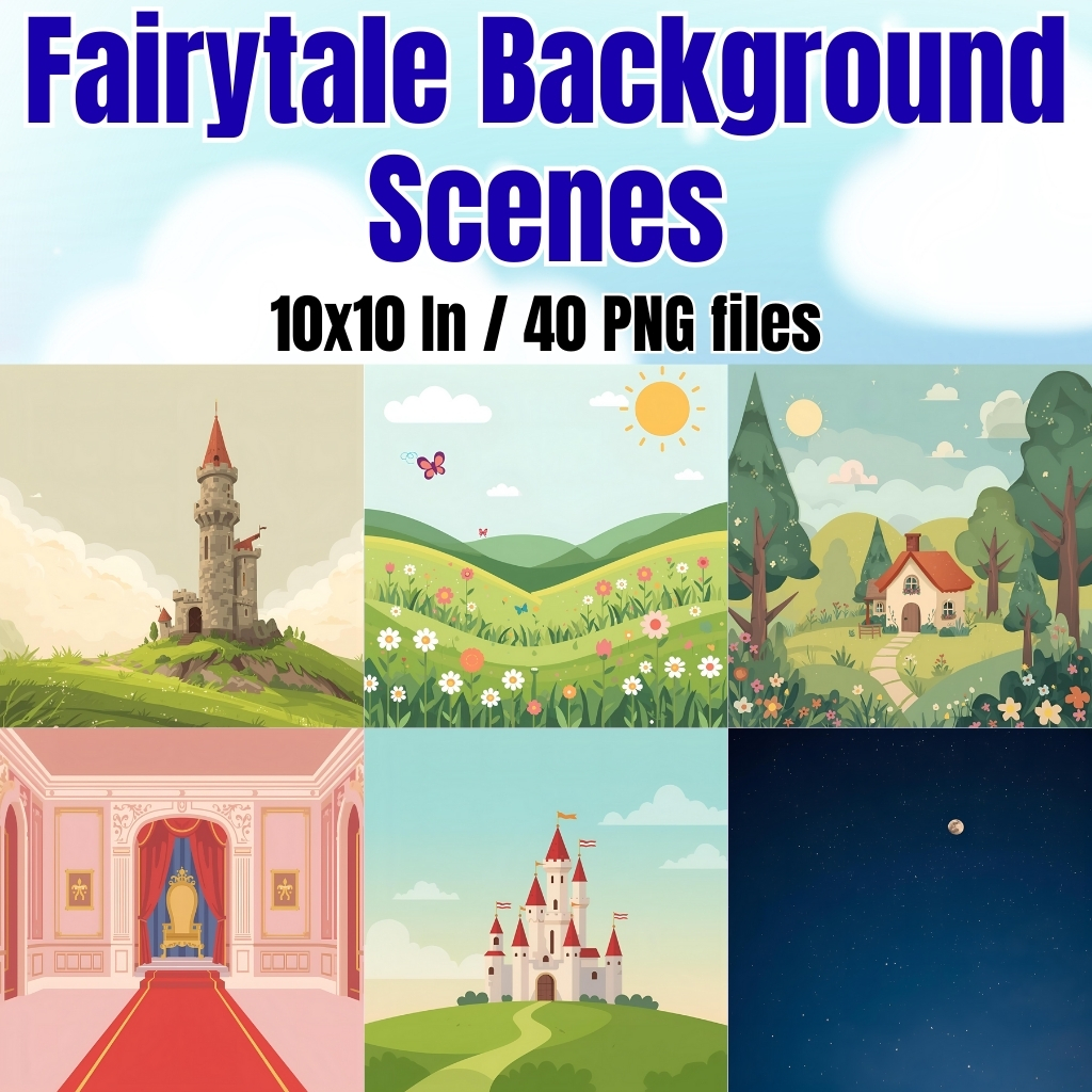 Fairytale Background Scenes