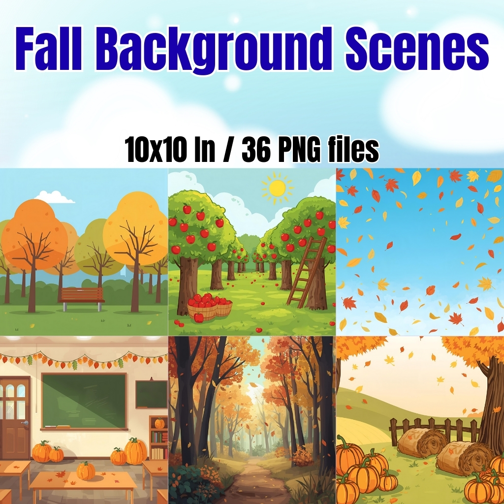 Fall Background Scenes