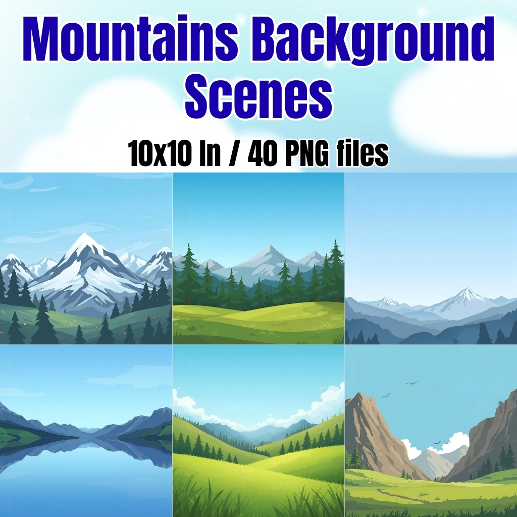Mountains Background Scenes