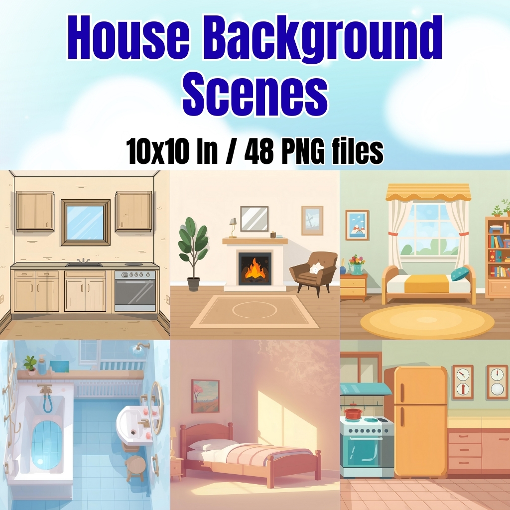 House Background Scenes