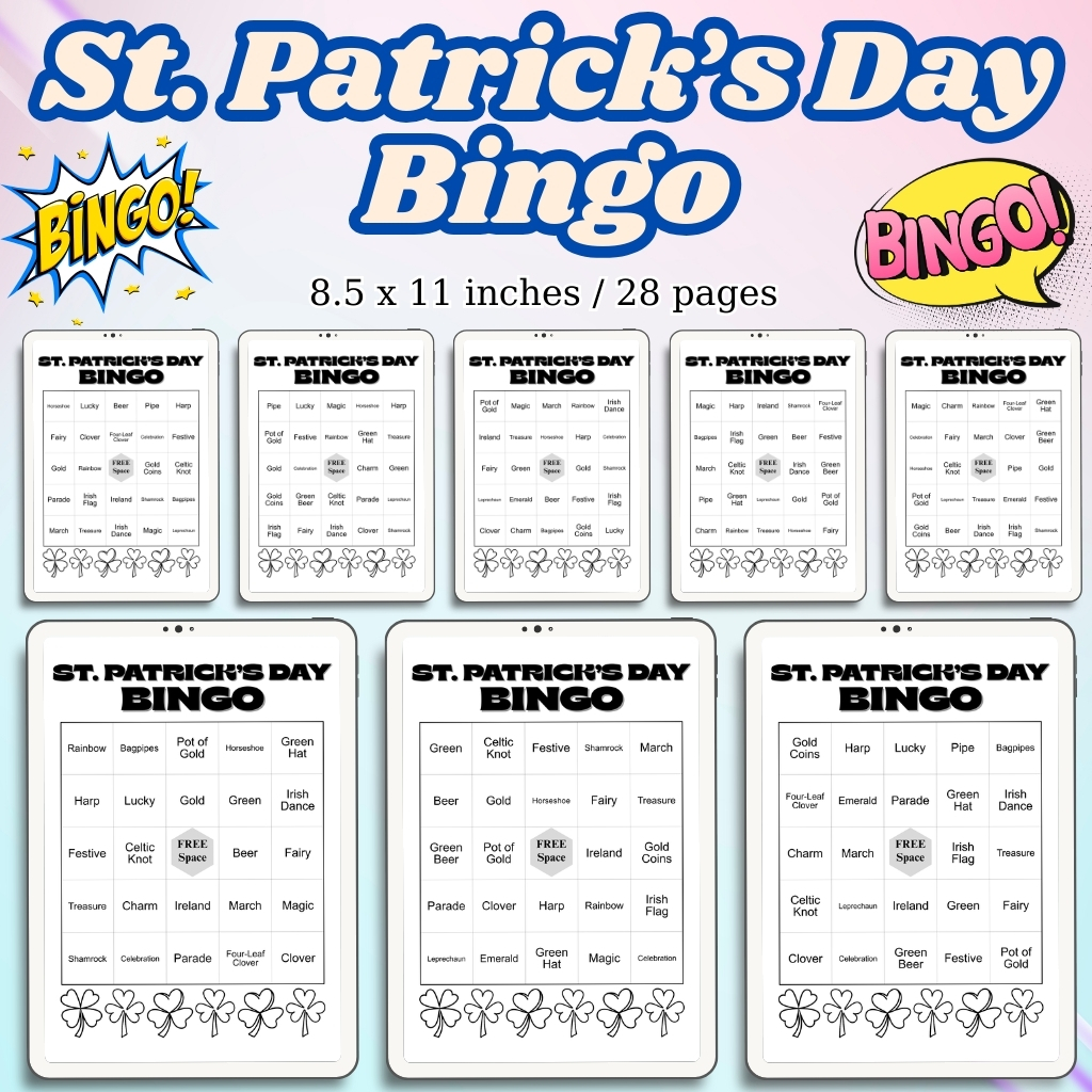 St. Patrick’s Day Bingo