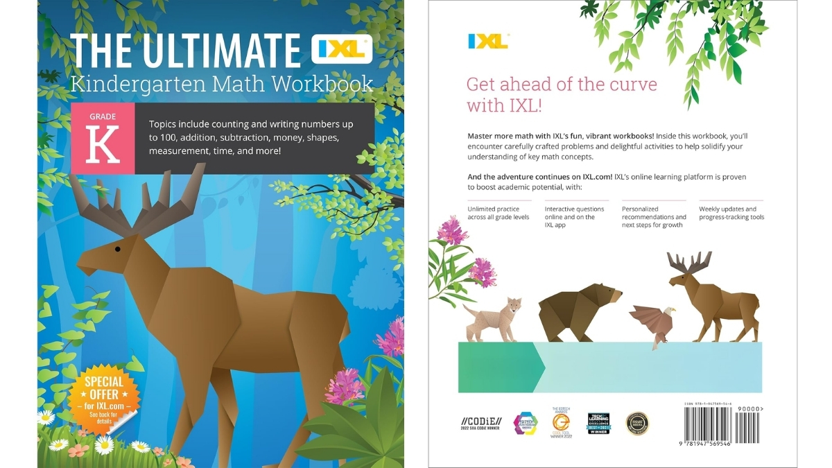 IXL Addition Kindergarten Workbook – Math Skills Made Clear & Fun