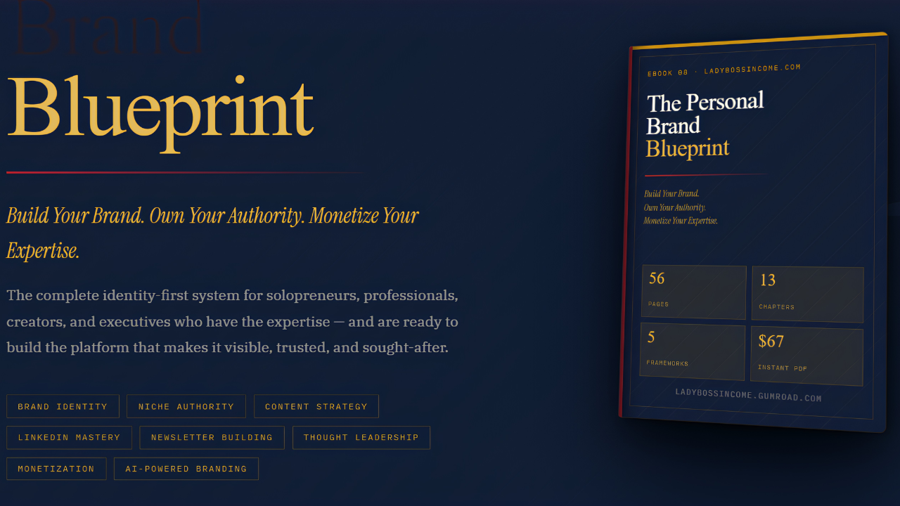 The Personal Brand Blueprint