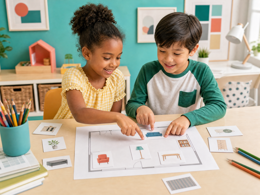 How to Teach Room Description English with a Mini Interior Design Project