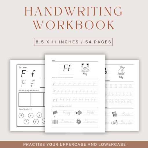 Handwriting Workbook ABC