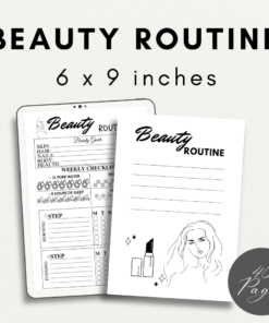 Beauty Routine Journal