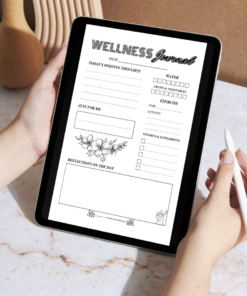 Wellness Journal / Editable Canva Template