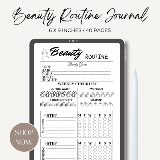 Beauty Routine Journal