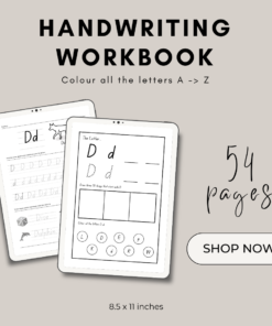 Handwriting Workbook ABC