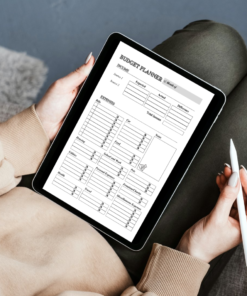 Budget Planner / Editable Canva Template