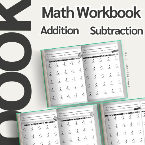 Math Workbook: Addition and Subtraction