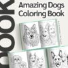 Amazing Dogs Coloring Pages / Sheets of Amazing Dogs Clipart {Coloring Book}