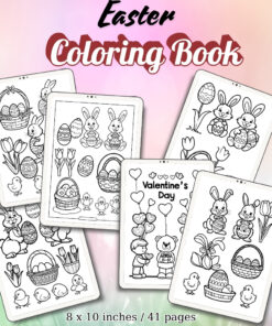 Easter Coloring Pages / Sheets of Easter {Coloring Book}
