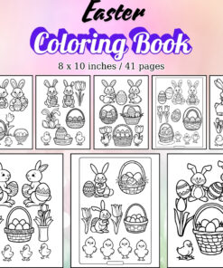 Easter Coloring Pages / Sheets of Easter {Coloring Book}