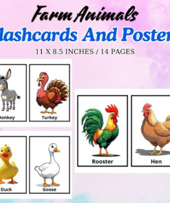 Farm Animals Flashcards and Posters