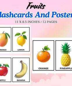 Fruits Flashcards and Posters