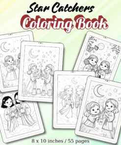 Star Catchers Coloring Pages / Sheets of Star Catchers {Coloring Book}