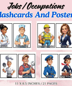 Jobs/Occupations Flashcards and Posters