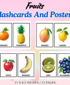 Fruits Flashcards and Posters