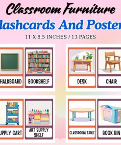 Classroom Furniture Flashcards and Posters