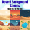 Desert Background Scenes