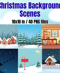 Christmas Background Scenes