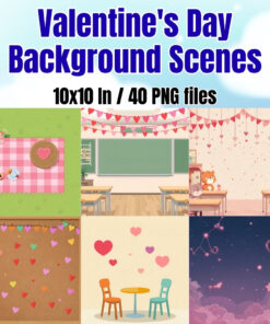 Valentine's Day Background Scenes