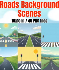 Roads Background Scenes