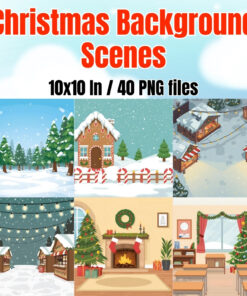 Christmas Background Scenes