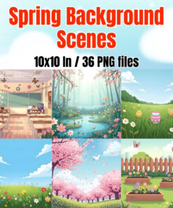 Spring Background Scenes