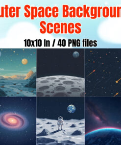 Outer Space Background Scenes