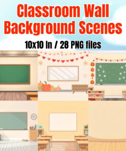 Classroom Wall Background Scenes