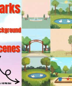 Parks Background Scenes