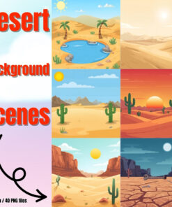 Desert Background Scenes