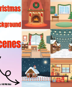 Christmas Background Scenes