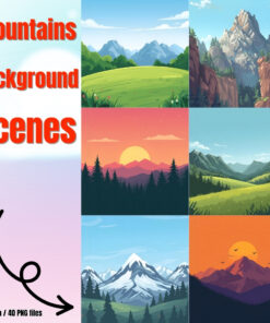 Mountains Background Scenes