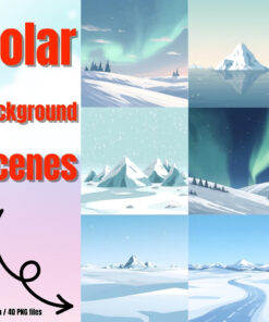 Polar Background Scenes
