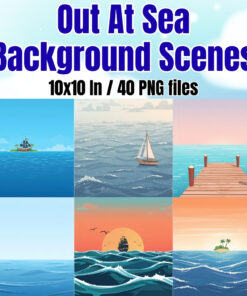 Out At Sea Background Scenes