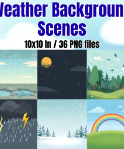 Weather Background Scenes
